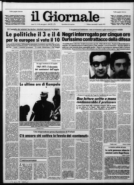 Il giornale nuovo : quotidiano del mattino